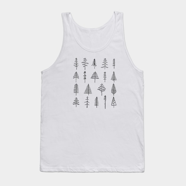 Trees Trees & MORE TREES!!! Tank Top by rtsukamoto